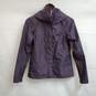 Marmot Rain Jacket Womens Small Purple Waterproof Outdoor Coat Zip Pockets Sz XS image number 1