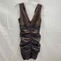 MBN Maria Bianca Nero Black Silk Sleeveless Dress Size M image number 2