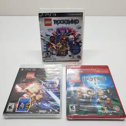 #1 PlayStation PS3 Games SEALED Lot Lego Rockband/Harry Potter/Star Wars