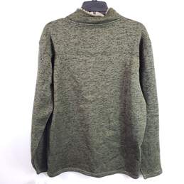 American Threads Men Green Fleece Sweatshirt XL NWT alternative image