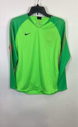Nike Dri-Fit Green Long Sleeve - Size Medium