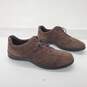 ecco Brown Suede Lace Up Shoes Women's Size 9 image number 3