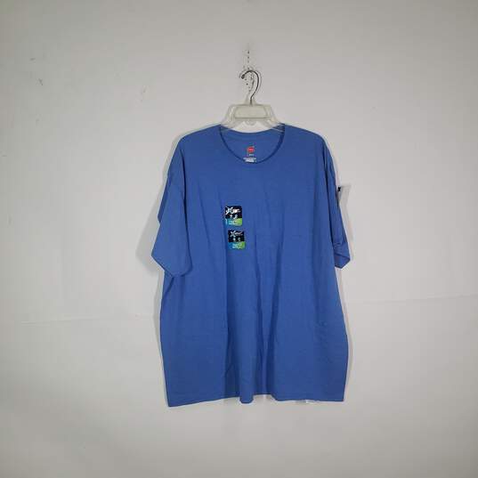 NWT Mens X-Temp Regular Fit Crew Neck Short Sleeve Pullover T-Shirt Size 3XL image number 1