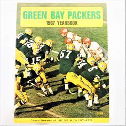 1967 Green Bay Packers Yearbook Super Bowl Champions, Lombardi, Starr, McGee