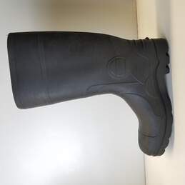 Slip Resistant Rubber Safety Construction Work Boots Steel Toe Men's Size (8) alternative image
