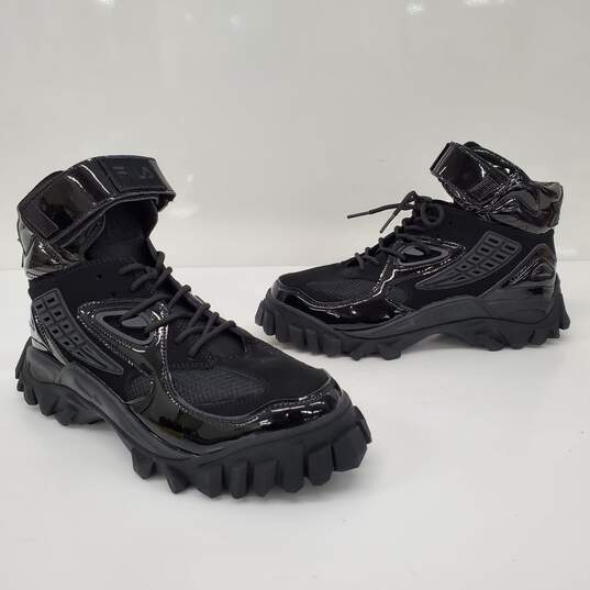 FILA YAK Women's Black High Top Boot Sneaker Excellent Condition US Size 9 image number 1