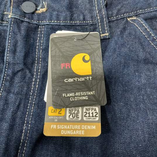 Carhartt Men's Blue Flame-Resistant Workwear Jeans Size 36 x 34 NWT image number 2