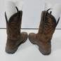 Durango Men's Western Style Leather Slip-on Boots Size 8M image number 3