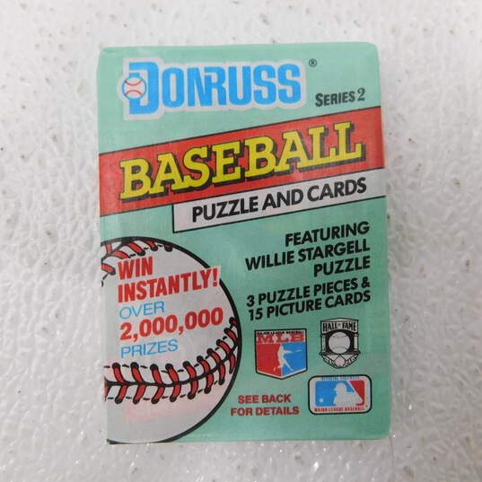 (6) 1991 Factory Sealed Donruss Baseball Wax Packs image number 3