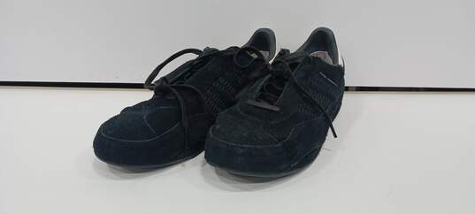 Adidas Yohji Yamamoto Y-3 Men's Black Suede Gazelle Sneakers Size 8 image number 1