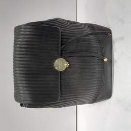 Henri Bendel Black Mini Backpack