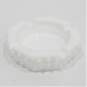 Vintage Fenton White Hobnail Milk Glass Set Of Nesting Ashtrays W/ Planter Vase image number 9