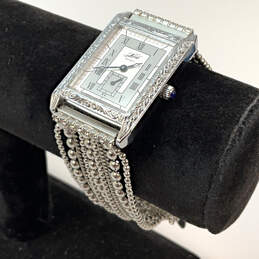 Designer Kriks Folly K44 Silver-Tone Stainless Steel Analog Wristwatch