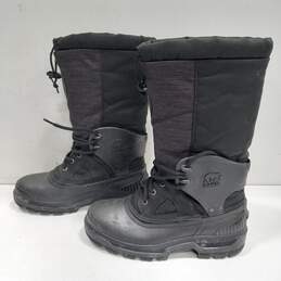 Sorel Men's Black Boots Size 10 alternative image