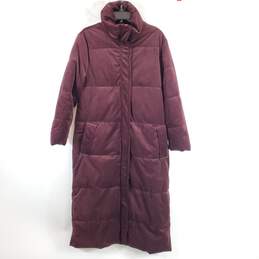Asos Women Burgundy Coat Sz 8 NWT