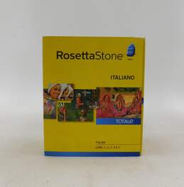 Rosetta Stone Italian Italiano Totale Version 4 Levels 1-5 New Sealed