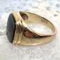 14K Yellow Gold Ring W/ Black Onyx image number 3