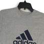 NWT Mens Gray Short Sleeve Crew Neck Graphic Pullover T-Shirt Size Large image number 3