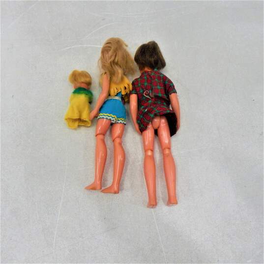 3 Vntg 1970s Mattel Sunshine Family Dolls image number 3