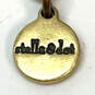 Designer Stella & Dot Gold-Tone Lobster Clasp Fringe Statement Necklace image number 4