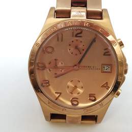 Marc By Marc Jacobs 36mm Case Size Rose Gold Tone Chronograph Stainless Steel Quartz Watch