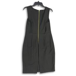 Express Design Studio Womens Black Round Neck Sleeveless Sheath Dress Size 10 alternative image
