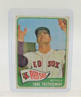 1965 HOF Carl Yastrzemski Topps #385 Boston Red Sox