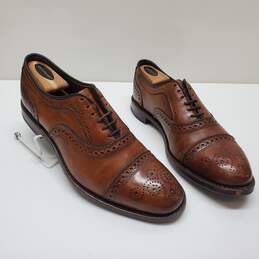 Allen Edmonds Strand Cap-Toe Oxford Dress Shoes Walnut 1635 Size 8.5