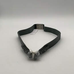 NWT Womens Black Leather Adjustable Strap Waist Belt Size X-Large