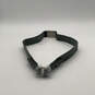 NWT Womens Black Leather Adjustable Strap Waist Belt Size X-Large image number 1