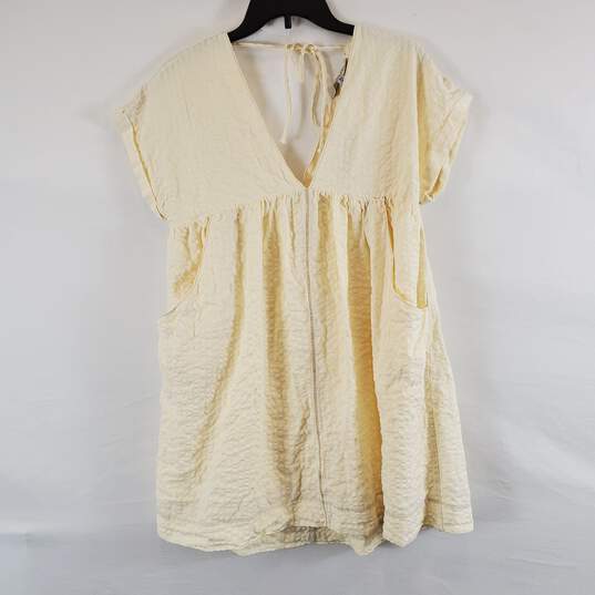 Urban Outfitters Women's Cream Mini Dress SZ XS NWT image number 1