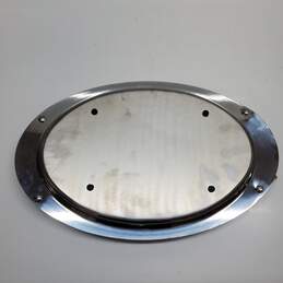 ALL CLAD 16.5in STAINLESS STEEL OVAL SERVING TRAY alternative image