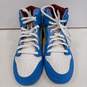Men's Blue Suede Familia Ox Lace Up Sneaker SB Dunk High 313171-471 Shoes Size 10 image number 1