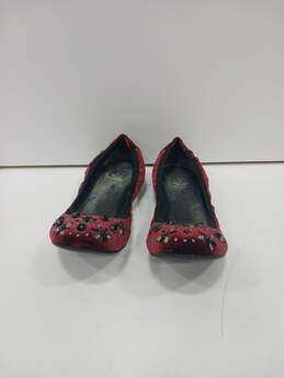 Simply Vera Wang Women's Beaded Red Size 12 Slippers
