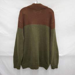The North Face MN's Green & Brown Button & Full Zip Cardigan Sweater Size XXL alternative image