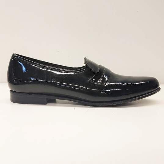 Brentano Genuine Patent Leather Self-Strap Tuxedo Dress Shoes Men's Size 9.5 image number 1