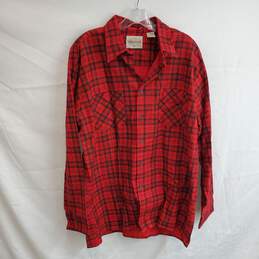 Saugatuck Dry Goods Company Button Up Flannel Shirt Size L