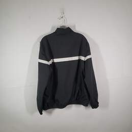Mens Mock Neck Long Sleeve Full-Zip Windbreaker Jacket Size XL alternative image