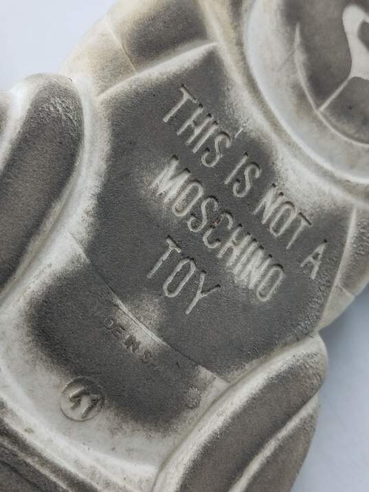 Authentic Moschino Teddy Gray Sneaker M 8 image number 7
