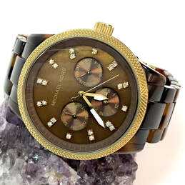 Designer Michael Kors MK-5038 Chronograph Round Dial Analog Wristwatch