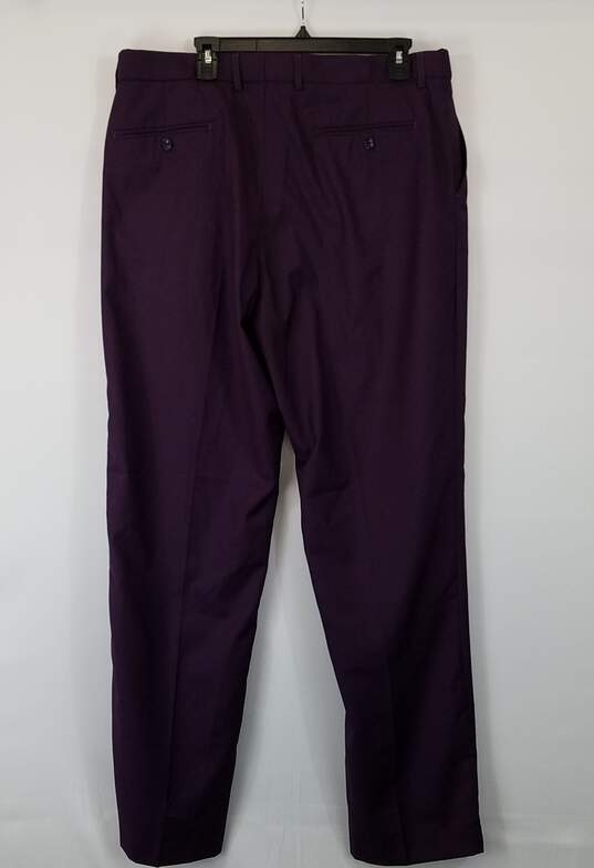 Mage Male Suit Pants Men Eggplant L image number 2