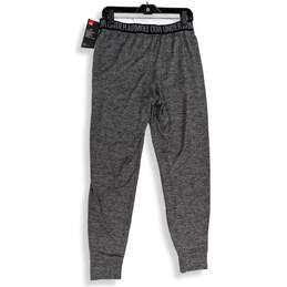 NWT Under Armour Womens Gray Heatgear Loose Fit Pull-On Athletic Jogger Pants S alternative image