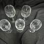 5pc Set of Crystal Wine Stemware Glasses image number 2