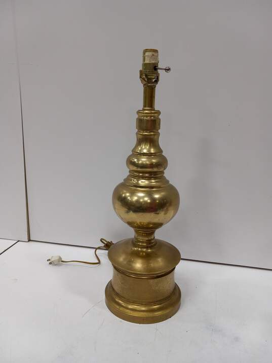 Unbranded Brass Table Lamp image number 1
