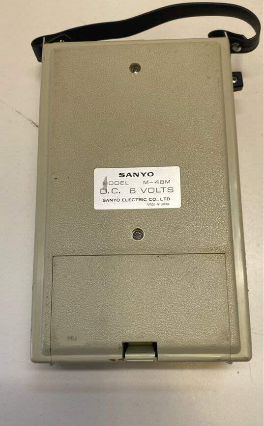Sanyo Cassette Tape Recorder M-48M image number 5