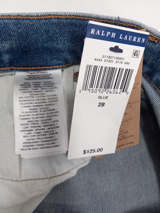 Polo by Ralph Lauren Women's  The Tompkins Mid Rise Skinny Jeans Size 28 NWT image number 4