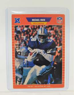 1989 HOF Michael Irvin Pro-Set Rookie Dallas Cowboys
