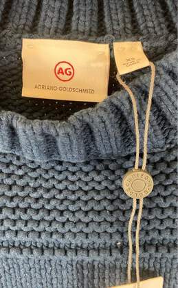 Adriano Goldschmied Blue Sweater - Size X Small NWT alternative image