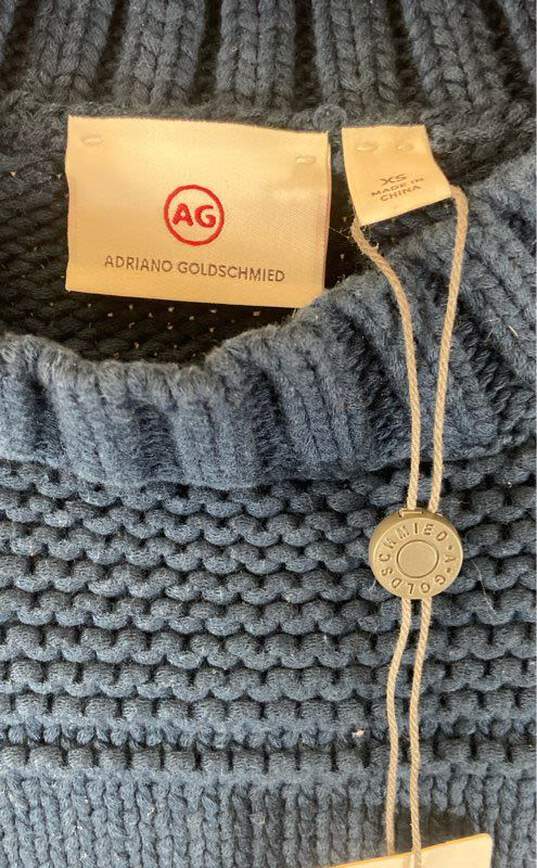 Adriano Goldschmied Blue Sweater - Size X Small NWT image number 2