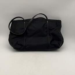 Kate Spade Womens Black Leather Zip Charm Double Handle Tote Bag alternative image